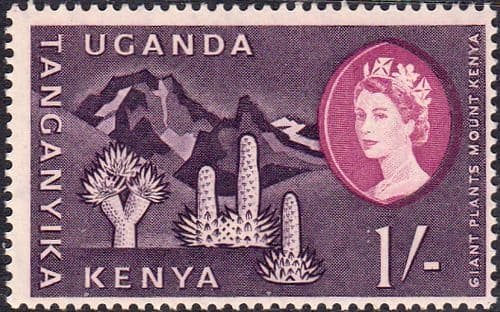 Kenya Uganda and Taganyika 1960 Animals and Plants SG 192 Fine Mint