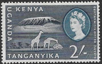 Kenya Uganda and Taganyika 1960 Animals and Plants SG 194 Fine Mint