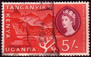 Kenya Uganda and Taganyika 1960 Animals and Plants SG 196 Fine Used