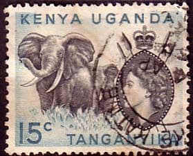 Kenya Uganda and Taganyka 1954 Animals SG 169 Fine Used