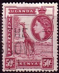 Kenya Uganda and Taganyka 1954 Animals SG 173 Fine Used