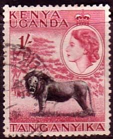 Kenya Uganda and Taganyka 1954 Animals SG 175 Fine Used