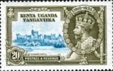 Kenya Uganda and Tanganyika 1935 King George V Silver Jubilee SG 124 Fine Mint