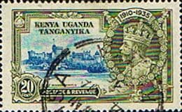 Kenya Uganda and Tanganyika 1935 King George V Silver Jubilee SG 124 Fine Used