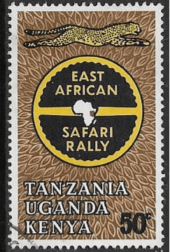 Kenya Uganda and Tanzania 1965 East African Safari Rally SG 212 Fine Used