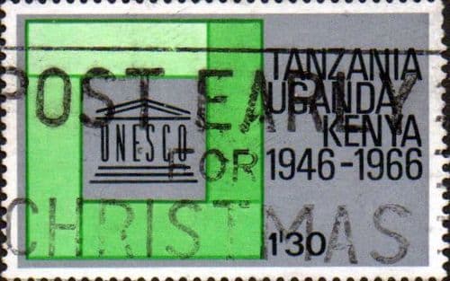 Kenya Uganda and Tanzania 1966 UNESCO SG 233 Fine Used