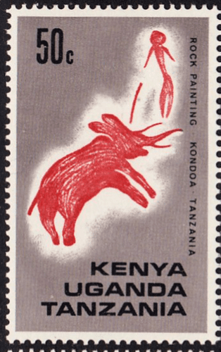 Kenya Uganda and Tanzania 1967 Archaeological Relics SG 240 Fine Mint