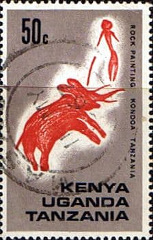 Kenya Uganda and Tanzania 1967 Archaeological Relics SG 240 Fine Used