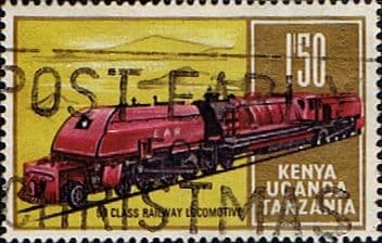 Kenya Uganda and Tanzania 1971 Railway Transport SG 294 Fine Used