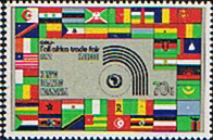 Kenya Uganda and Tanzania 1972 All-Africa Trade Fair SG 307 Fine Mint