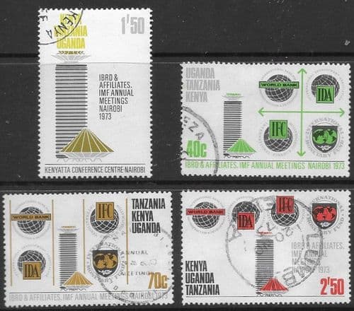 Kenya Uganda and Tanzania 1973 World Bank Conference Set Fine Used