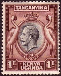 Kenya Uganda Tanganyika 1935 King George V SG 110 Fine Mint