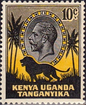 Kenya Uganda Tanganyika 1935 King George V SG 112 Fine Mint