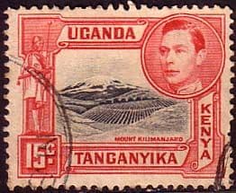 Kenya Uganda Tanganyika 1938 SG 137 Fine Used