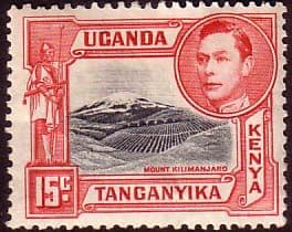 Kenya Uganda Tanganyika 1938 SG 137a Fine Mint