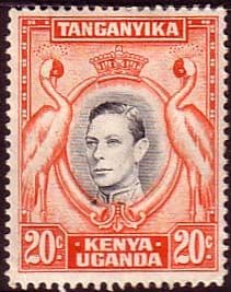 Kenya Uganda Tanganyika 1938 SG 139a Fine Mint
