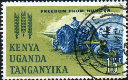 Kenya Uganda Tanganyika 1963 Freedom From Hunger SG 199 Fine Used