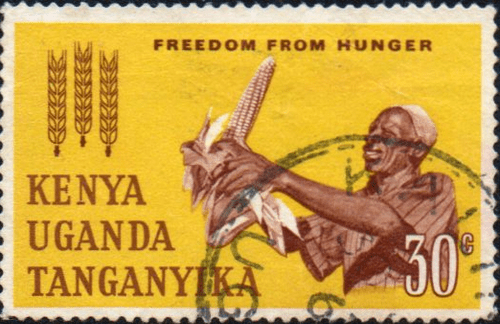 Kenya Uganda Tanganyika 1963 Freedom From Hunger SG 200 Fine Used
