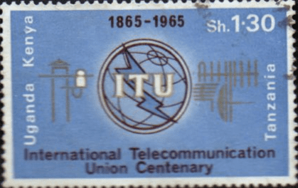 Kenya Uganda Tanganyika International Telecommunication Union SG 217 Fine Used