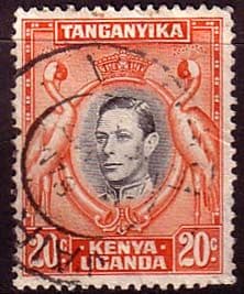Kenya Uganda Tanganyka 1938 SG 139ba Fine Used