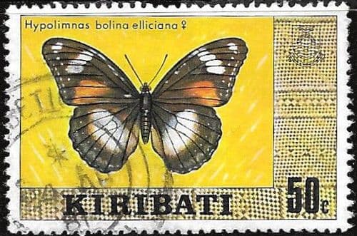 Kiribati 1979 SG 97 Hypolimnas Bolina Butterfly Fine Used