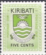 Kiribati 1981 Post Due SG D3 Fine Mint