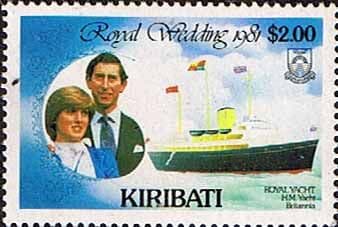 Kiribati 1981 Royal Wedding SG 153 Fine Mint