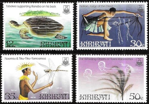 Kiribati 1984 Legends Set Fine Mint