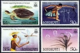 Kiribati 1984 Legends Set Fine Mint