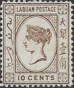 Labuan 1894 Queen Victoria SG 54 Fine Mint