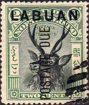 Labuan Postage Due 1901 SG D1 Fine Used