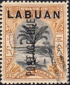 Labuan Postage Due 1901 SG D2 Fine Used