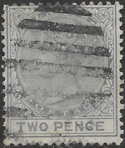 Lagos 1884 Queen Victoria SG 23 Fine Used