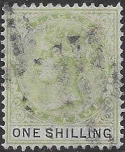 Lagos 1887 Queen Victoria SG 38 Fine Used