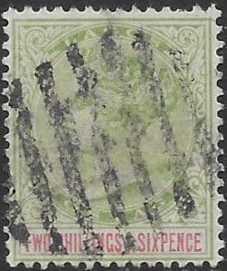 Lagos 1887 Queen Victoria SG 39 Fine Used