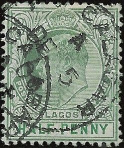 Lagos 1904 King Edward VII SG 44 Fine Used