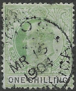 Lagos 1904 King Edward VII SG 60 Fine Used
