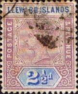 Leeward Islands 1890 SG 3 Queen Victoria Fine Used