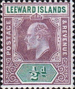 Leeward Islands 1905 King Edward VI SG 29 Fine Mint