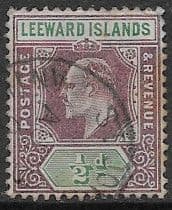 Leeward Islands 1905 King Edward VI SG 29 Fine Used