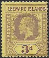 Leeward Islands 1912 King George V SG 51 Fine Mint