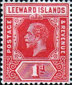Leeward Islands 1912 SG 48 King George V Fine Mint