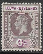 Leeward Islands 1921 King George SG 86 V Fine Mint