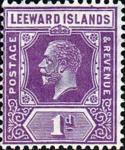 Leeward Islands 1921 SG 61 King George V Fine Mint
