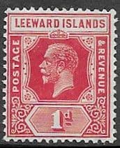 Leeward Islands 1921 SG 62 King George V Fine Mint
