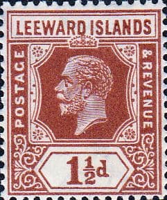 Leeward Islands 1921 SG 64 King George V Fine Mint