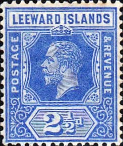 Leeward Islands 1921 SG 67 King George V Fine Mint