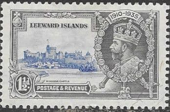 Leeward Islands 1935 King George V Silver Jubilee SG 89 Fine Mint