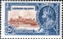 Leeward Islands 1935 King George V Silver Jubilee SG 90 Fine Mint