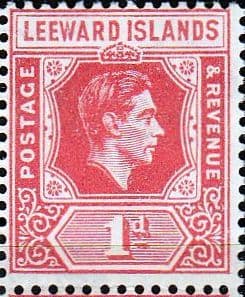 Leeward Islands 1938 King George VI SG 99c Fine Mint